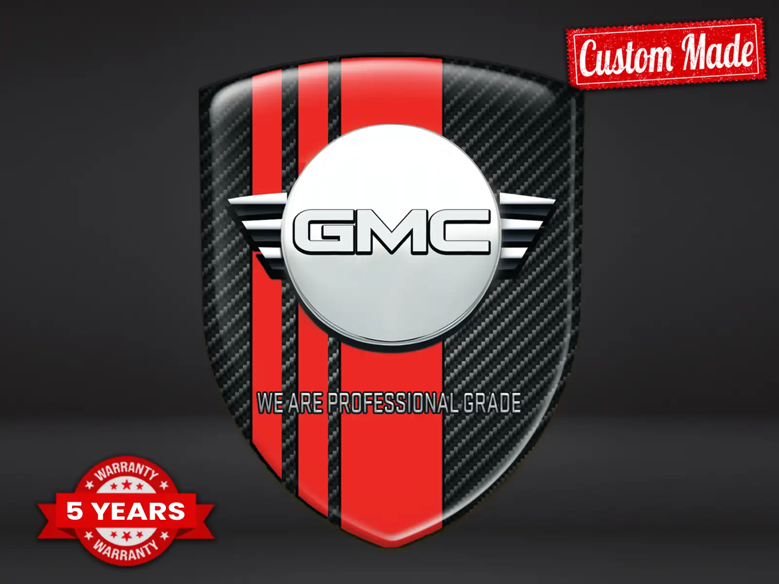 GMC Vinilos Ventana Auto Duraderos Personalizable Profesional